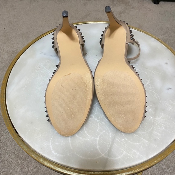 Sz 11 Taupe Studded Pumps - Picture 8 of 16